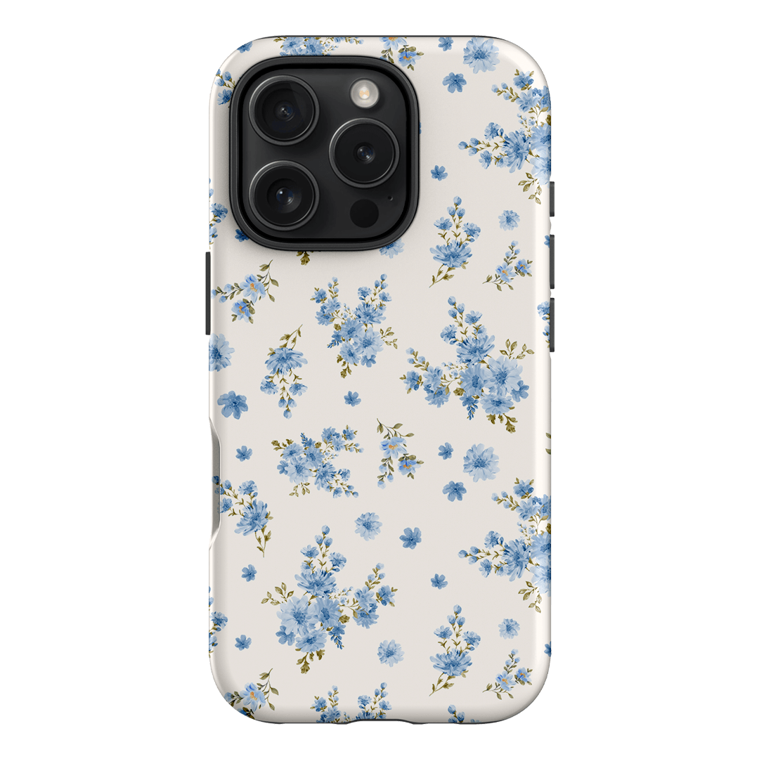 Blue Meadow Printed Phone Cases iPhone 16 Pro / Armoured by Kasiags Art - The Dairy