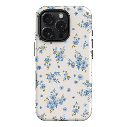 Blue Meadow Printed Phone Cases iPhone 16 Pro / Armoured by Kasiags Art - The Dairy