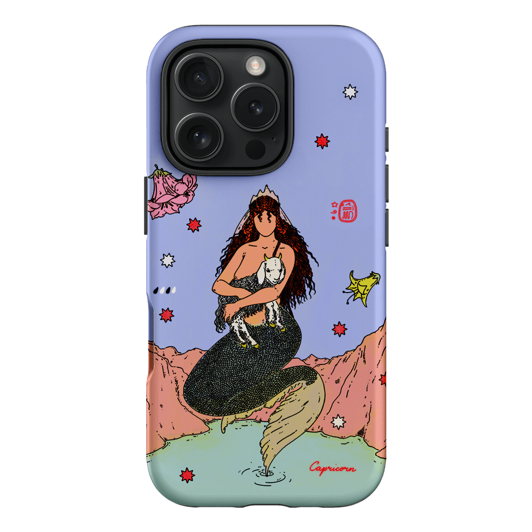 Capricorn Season Printed Phone Cases iPhone 16 Pro / Armoured by Easty Beasty - The Dairy