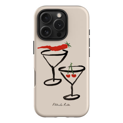 Chilli Cherry Printed Phone Cases by Phthalo Ruth - The Dairy