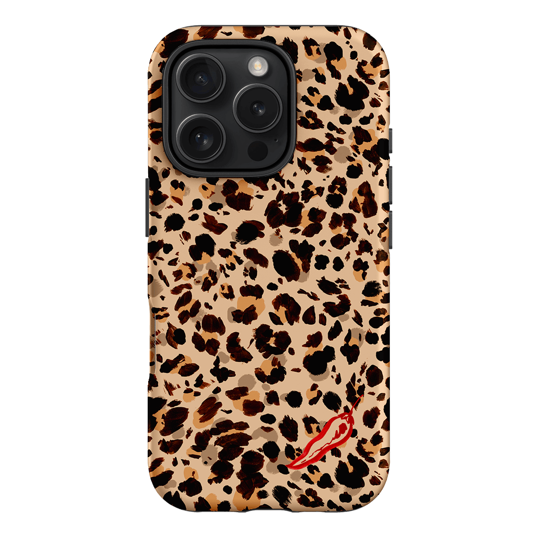 Chilli Leopard Printed Phone Cases iPhone 16 Pro / Armoured by Charlie Taylor - The Dairy