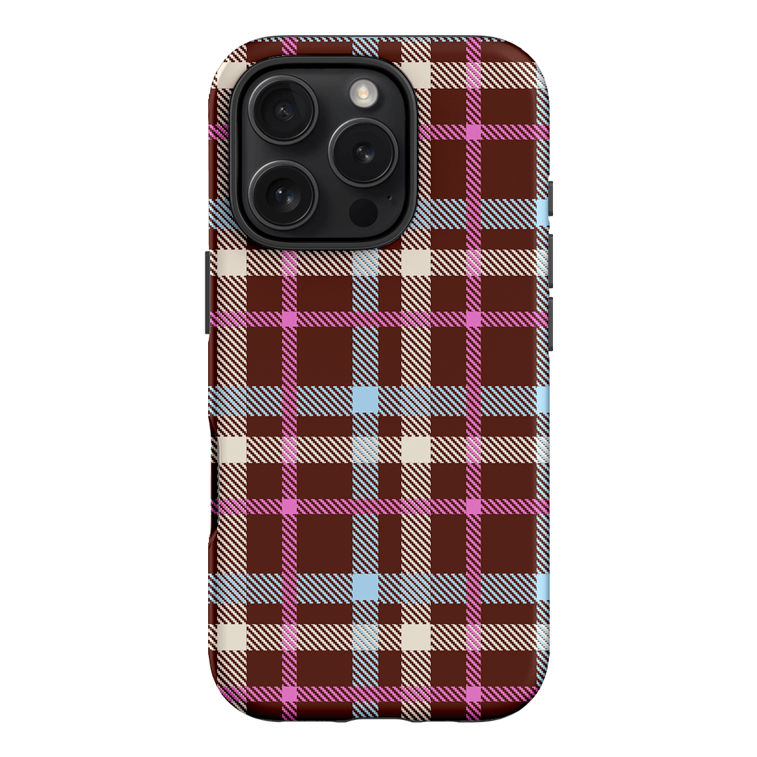 Confetti Plaid Printed Phone Cases iPhone 16 Pro / Armoured by The Dairy - The Dairy