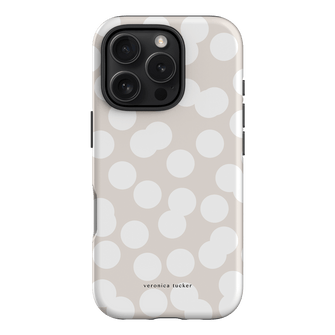 Confetti White Printed Phone Cases iPhone 16 Pro / Armoured by Veronica Tucker - The Dairy
