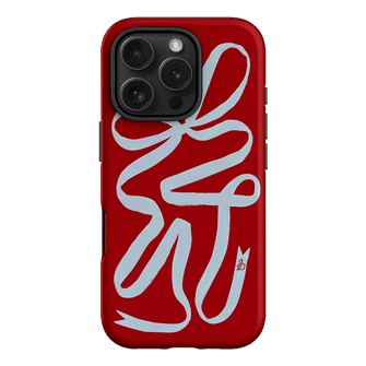 Cottage Ribbon Printed Phone Cases iPhone 16 Pro / Armoured by Jasmine Dowling - The Dairy