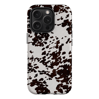 Cowhide Charm Printed Phone Cases iPhone 16 Pro / Armoured by The Dairy - The Dairy
