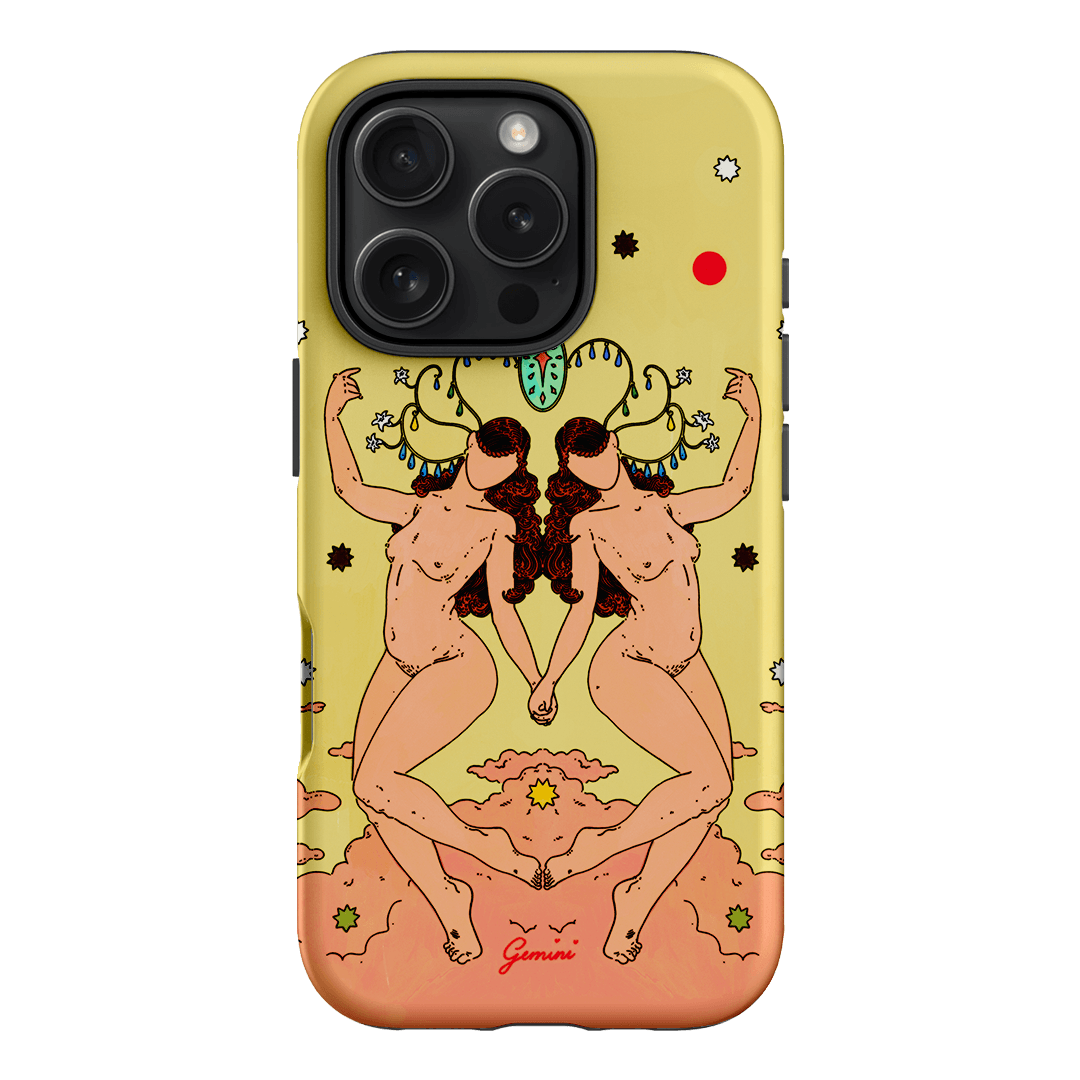 Gemini Season Printed Phone Cases iPhone 16 Pro / Armoured by Easty Beasty - The Dairy