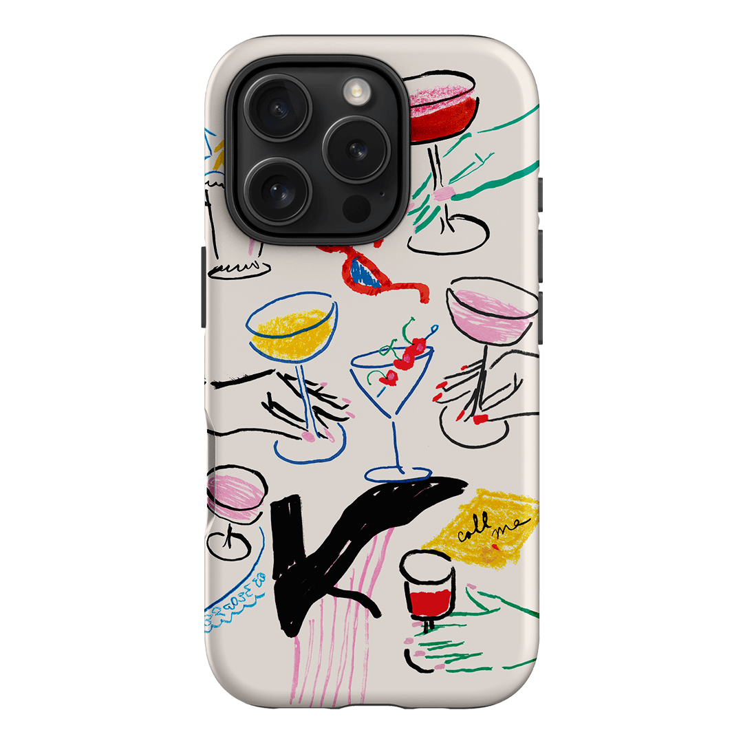 Girls Night Out Printed Phone Cases iPhone 16 Pro / Armoured by Phthalo Ruth - The Dairy