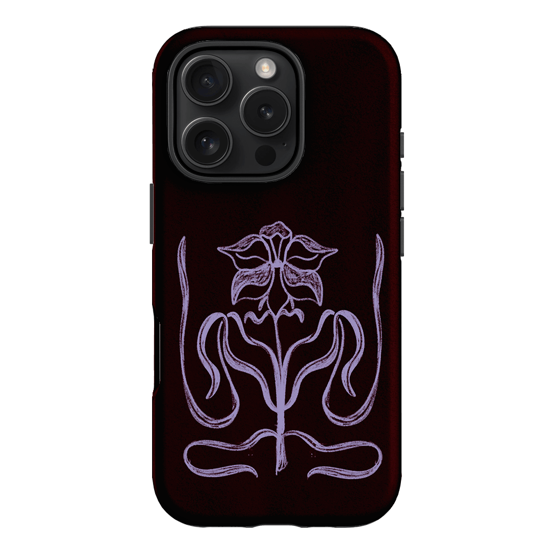 Growth Burgundy Printed Phone Cases by The Dairy - The Dairy