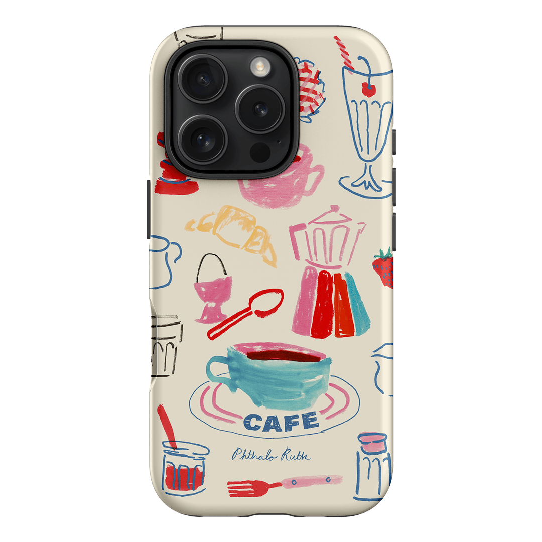 Home Cafe Printed Phone Cases iPhone 16 Pro / Armoured by Phthalo Ruth - The Dairy