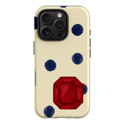 January Garnet Printed Phone Cases iPhone 16 Pro / Armoured by Joiana - The Dairy