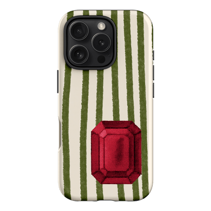 July Ruby Printed Phone Cases iPhone 16 Pro / Armoured by Joiana - The Dairy