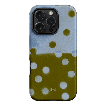 Lake Polka Dot Printed Phone Cases iPhone 16 Pro / Armoured by Jasmine Dowling - The Dairy