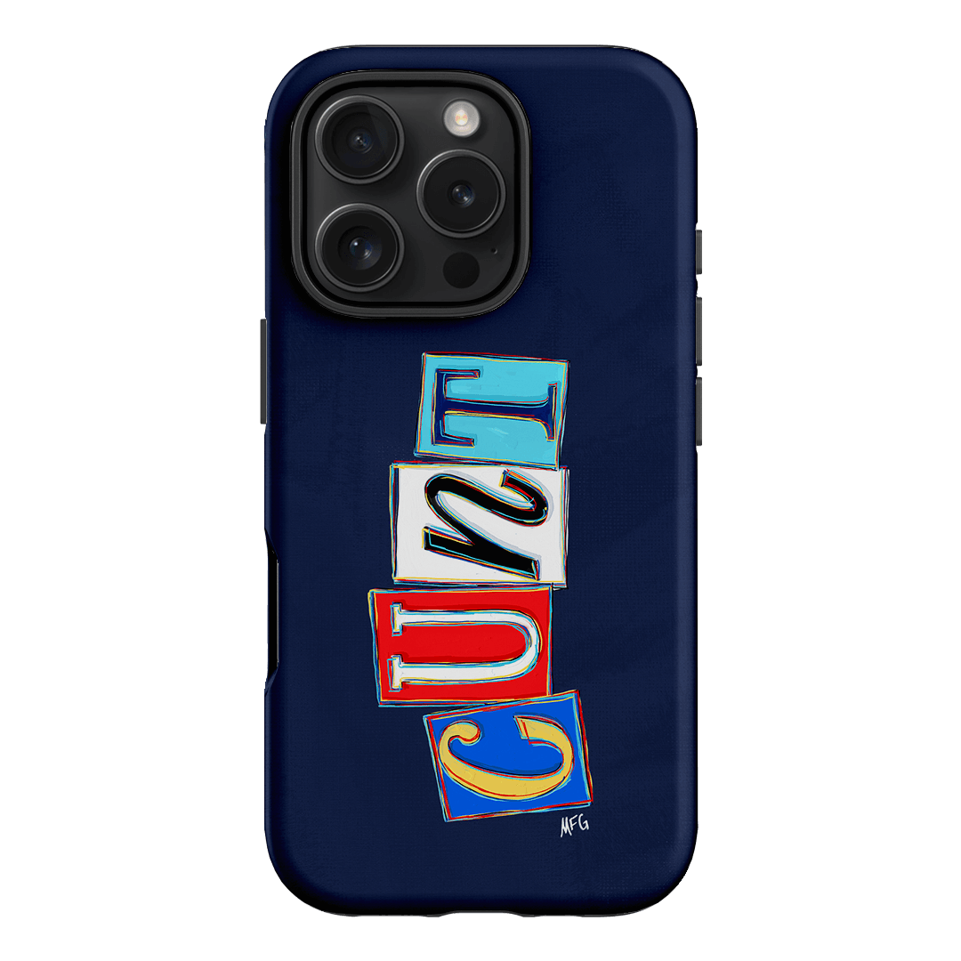 Lil Cnts Blue Printed Phone Cases iPhone 16 Pro / Armoured by Margarbs Art - The Dairy