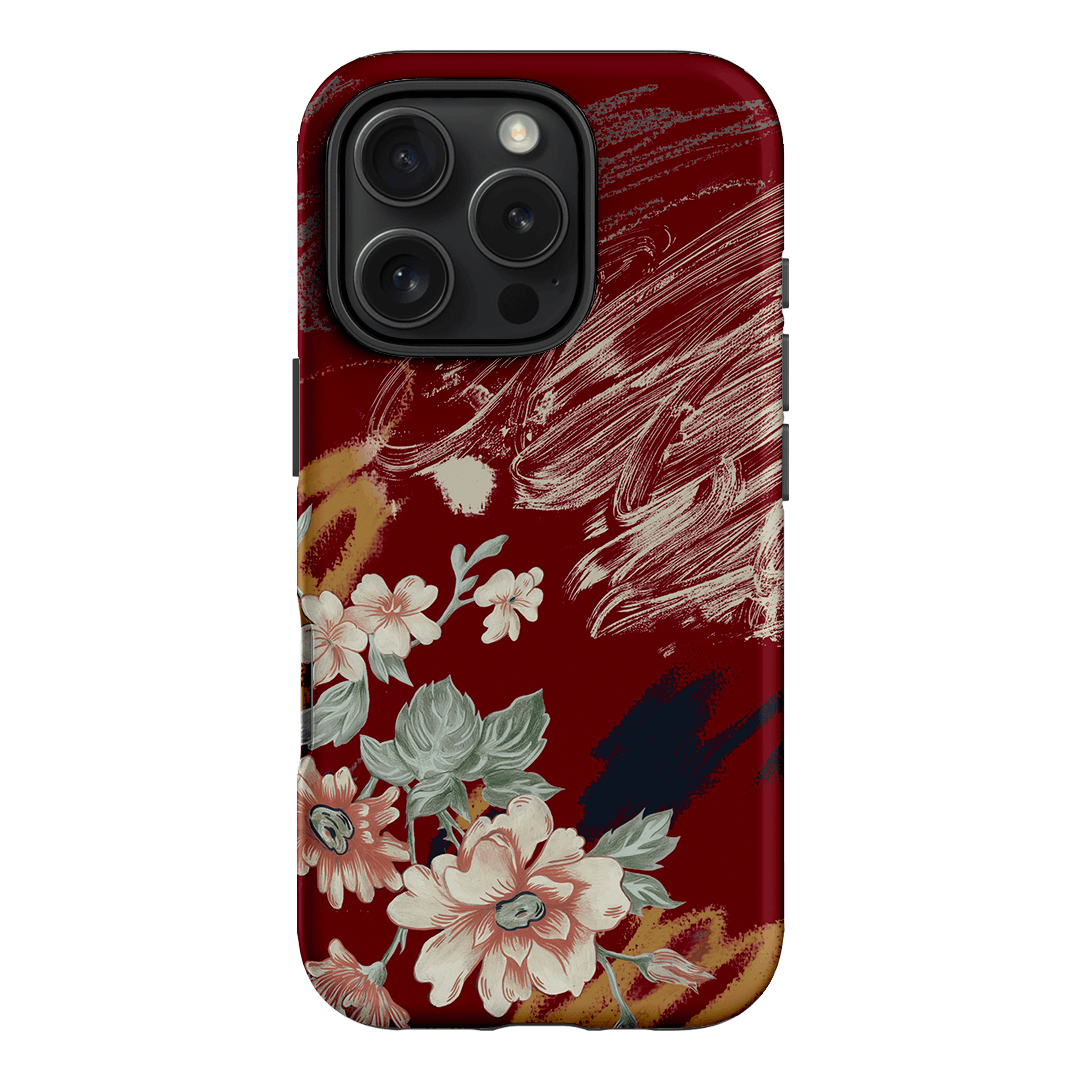 Love Floral Printed Phone Cases iPhone 16 Pro / Armoured by Desmond & Dempsey - The Dairy