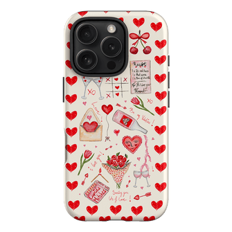 Love Note Printed Phone Cases iPhone 16 Pro / Armoured by BG. Studio - The Dairy