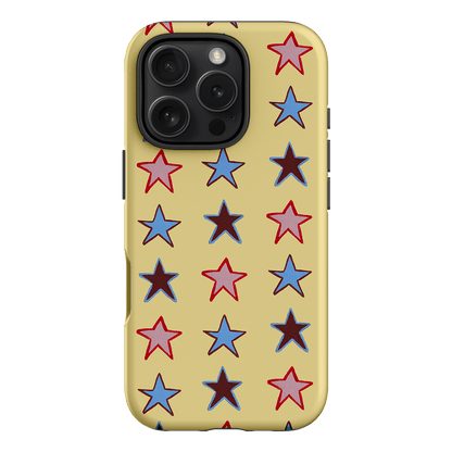 Lucky Stars Butter Printed Phone Cases iPhone 16 Pro / Armoured by BG. Studio - The Dairy