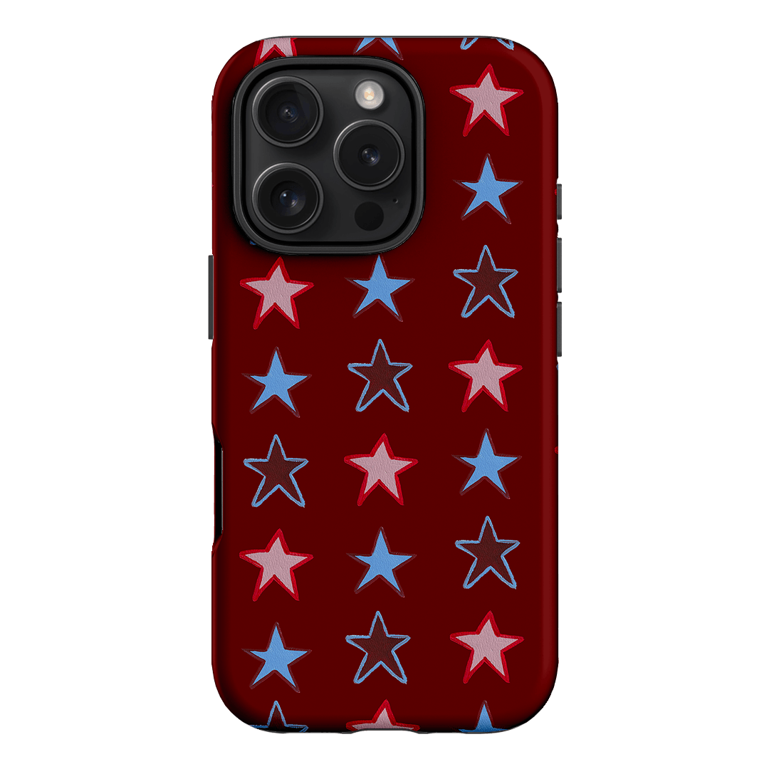 Lucky Stars Rouge Printed Phone Cases iPhone 16 Pro / Armoured by BG. Studio - The Dairy