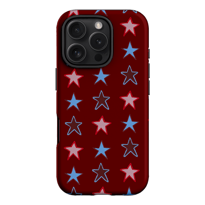 Lucky Stars Rouge Printed Phone Cases iPhone 16 Pro / Armoured by BG. Studio - The Dairy