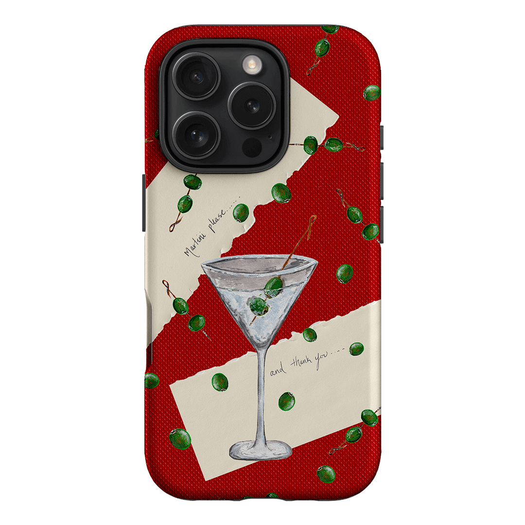 Martini Please Printed Phone Cases iPhone 16 Pro / Armoured by BG. Studio - The Dairy