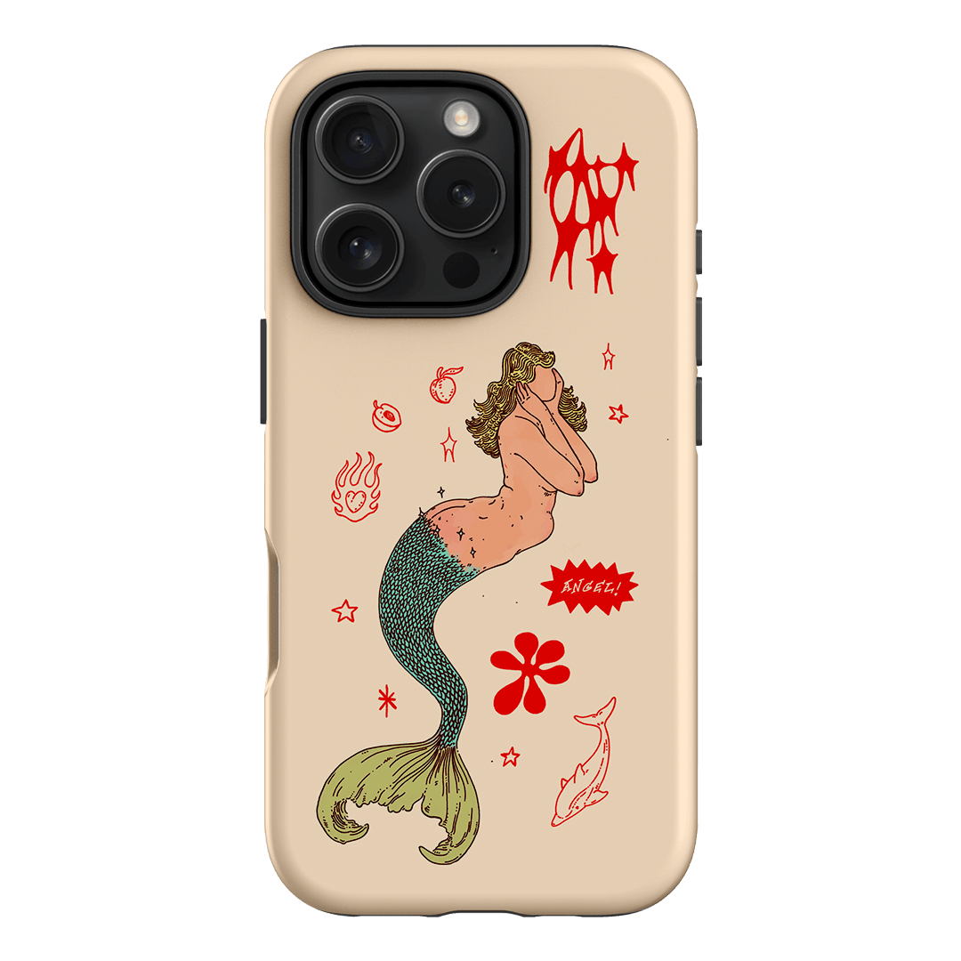 Mimi Cream Printed Phone Cases iPhone 16 Pro / Armoured by Easty Beasty - The Dairy