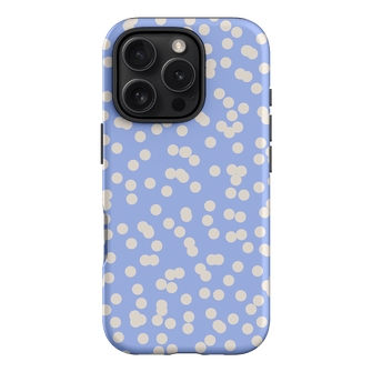 Mini Confetti Periwinkle Salt Printed Phone Cases iPhone 16 Pro / Armoured by Veronica Tucker - The Dairy