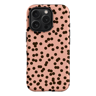 Mini Confetti Pink Chocolate Printed Phone Cases iPhone 16 Pro / Armoured by Veronica Tucker - The Dairy