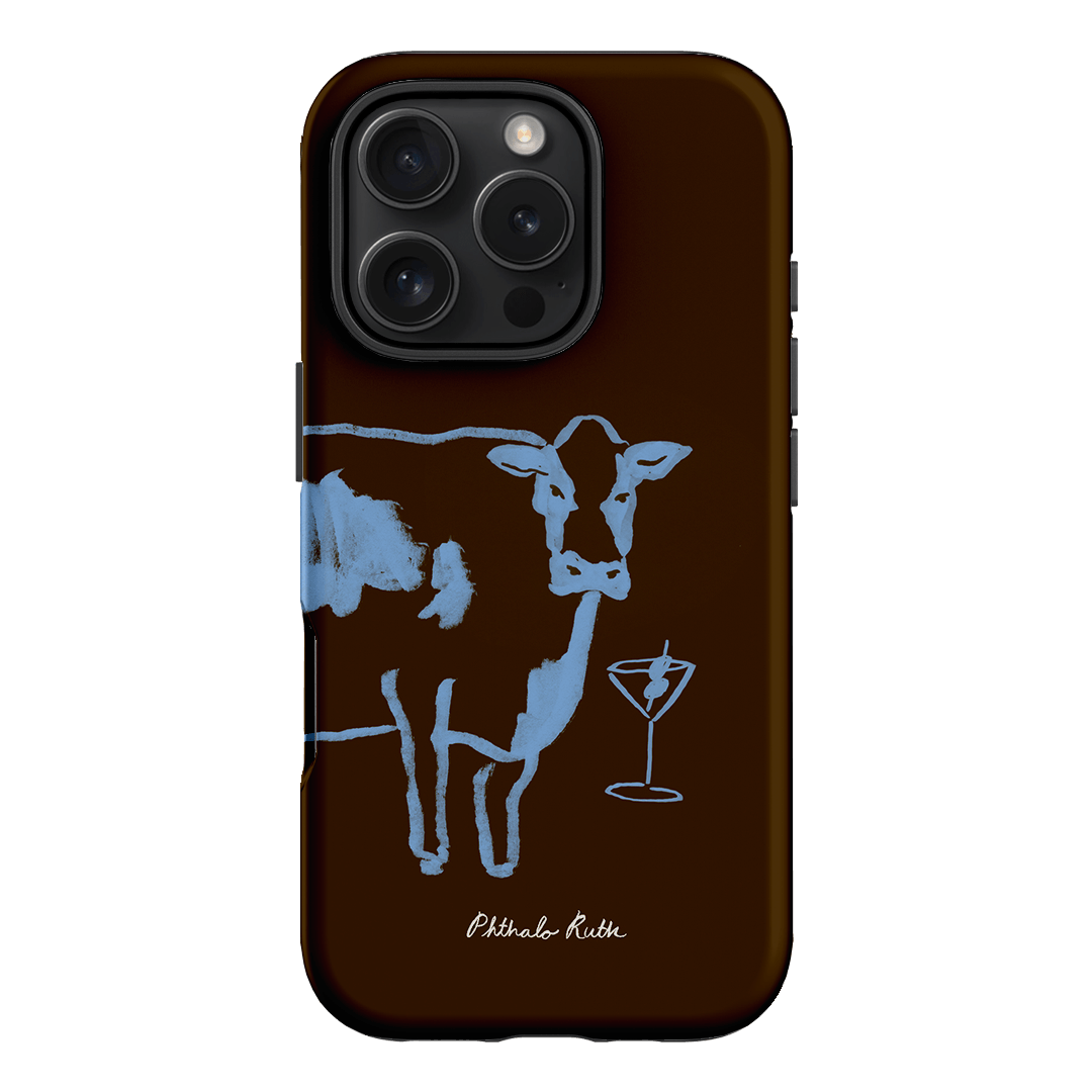 Mootini Espresso Printed Phone Cases iPhone 16 Pro / Armoured by Phthalo Ruth - The Dairy