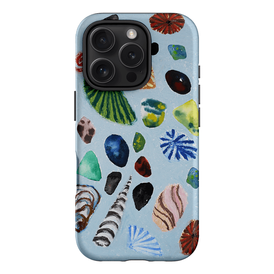 Ocean Currency Printed Phone Cases iPhone 16 Pro / Armoured by Lisa Hu - The Dairy