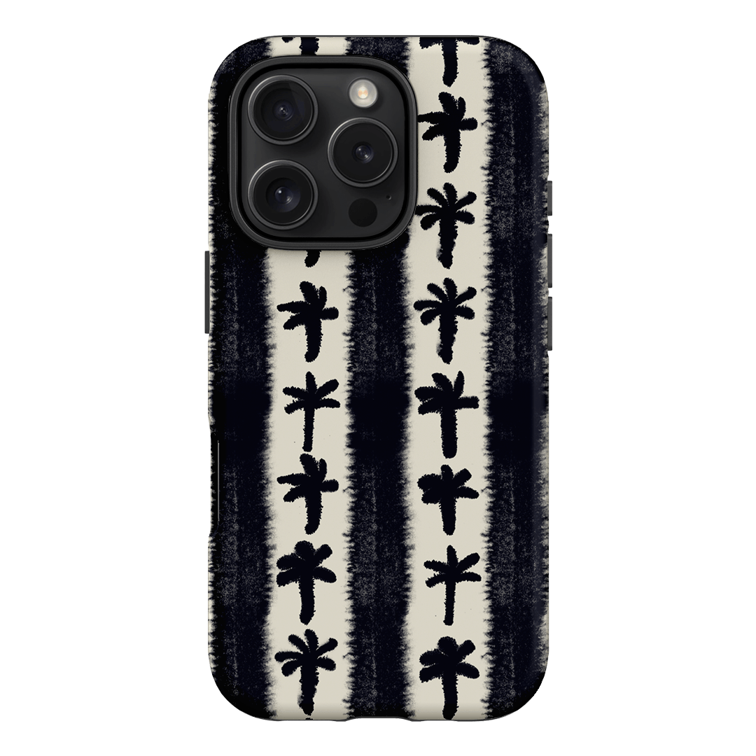 Palm Stripe Printed Phone Cases iPhone 16 Pro / Armoured by Desmond & Dempsey - The Dairy