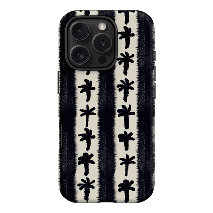 Palm Stripe Printed Phone Cases iPhone 16 Pro / Armoured by Desmond & Dempsey - The Dairy