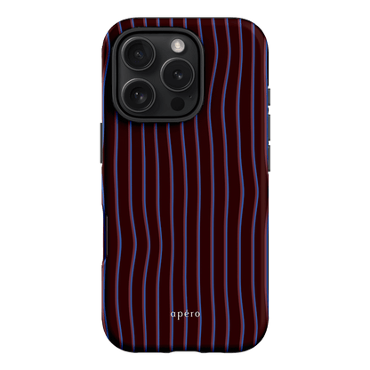 Panama Burgundy Printed Phone Cases iPhone 16 Pro / Armoured by Apero - The Dairy
