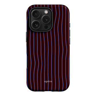 Panama Burgundy Printed Phone Cases iPhone 16 Pro / Armoured by Apero - The Dairy