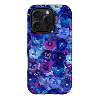 Pansy Jumble Printed Phone Cases iPhone 16 Pro / Armoured by Kayla Henley - The Dairy
