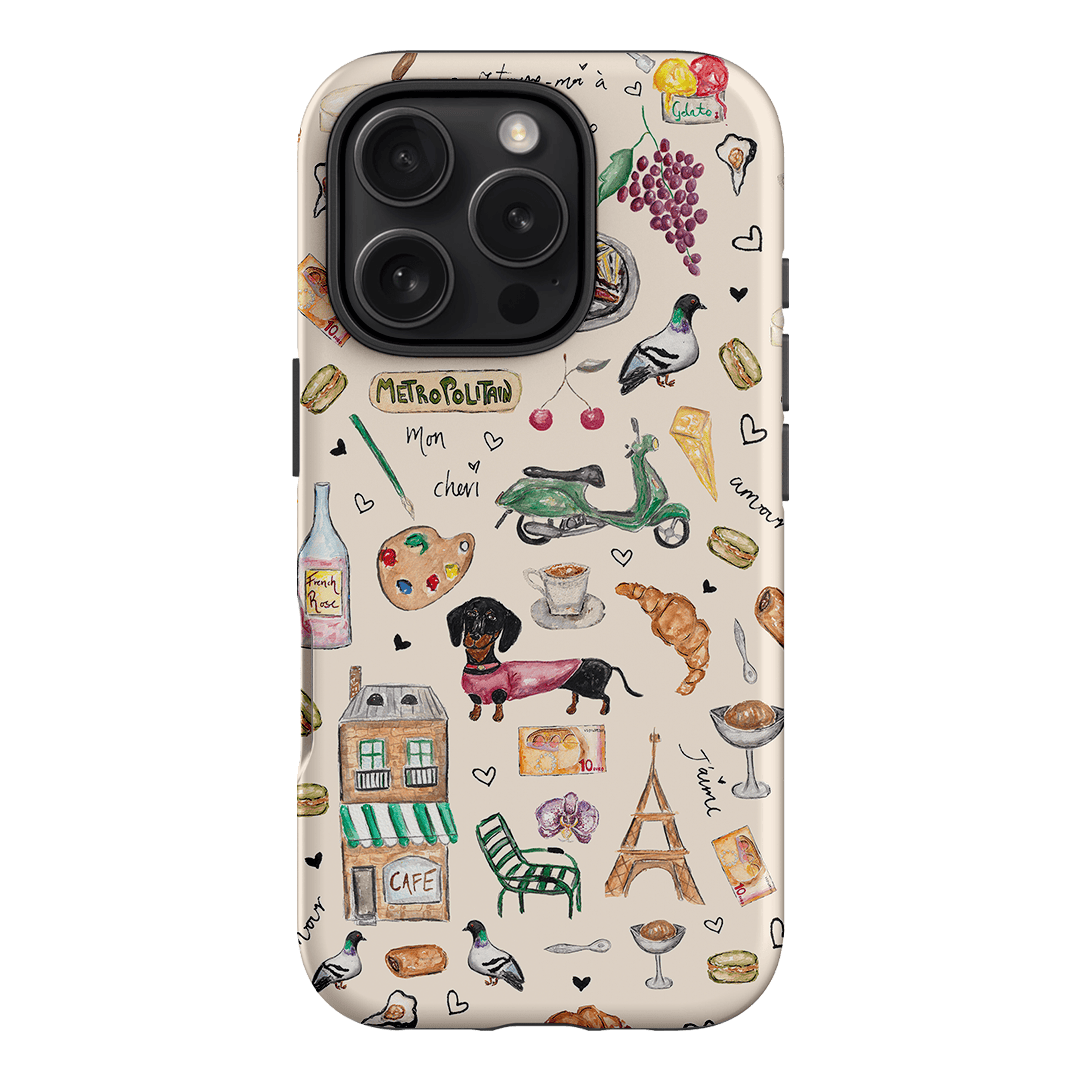 Parisian Daydream Printed Phone Cases iPhone 16 Pro / Armoured by BG. Studio - The Dairy