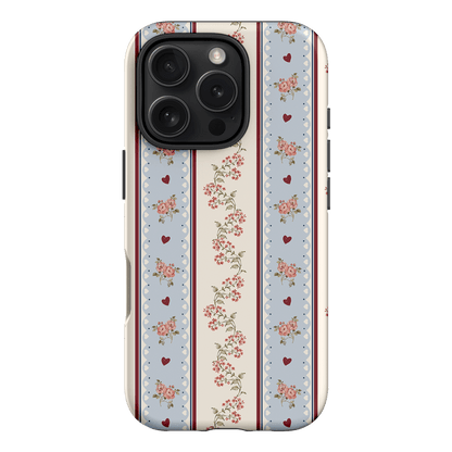 Pastel Stripe Printed Phone Cases iPhone 16 Pro / Armoured by Kasiags Art - The Dairy