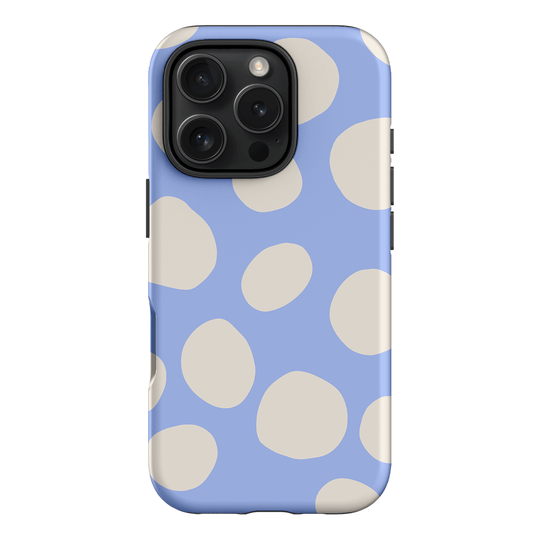 Pebbles Periwinkle Salt Printed Phone Cases iPhone 16 Pro / Armoured by Veronica Tucker - The Dairy