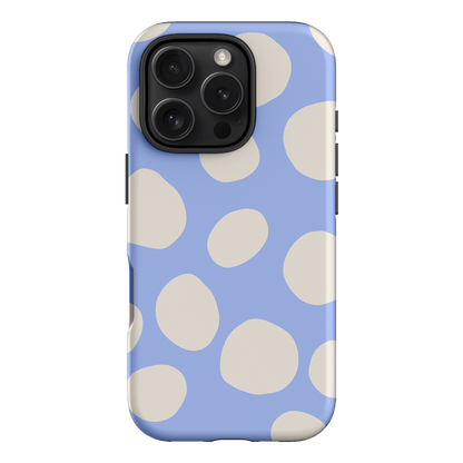 Pebbles Periwinkle Salt Printed Phone Cases iPhone 16 Pro / Armoured by Veronica Tucker - The Dairy