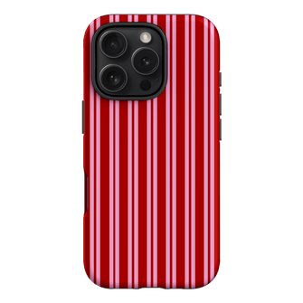 Punch Stripes Printed Phone Cases iPhone 16 Pro / Armoured by The Dairy - The Dairy