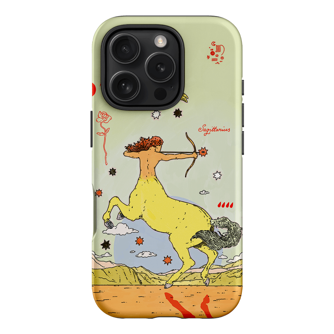 Sagittarius Season Printed Phone Cases iPhone 16 Pro / Armoured by Easty Beasty - The Dairy