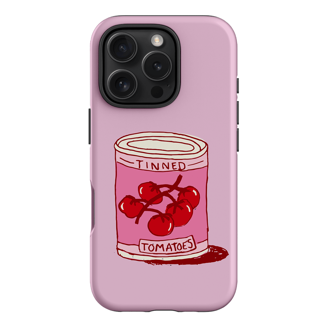 Saucy Lilac Printed Phone Cases iPhone 16 Pro / Armoured by The Dairy - The Dairy