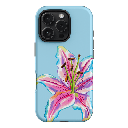 Sky Lily Printed Phone Cases iPhone 16 Pro / Armoured by Femke Studio - The Dairy