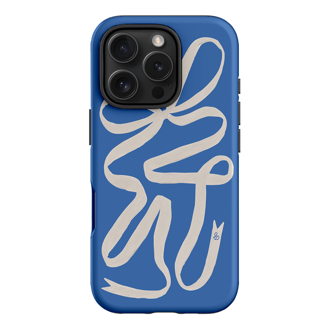 Something Blue Ribbon Printed Phone Cases iPhone 16 Pro / Armoured by Jasmine Dowling - The Dairy