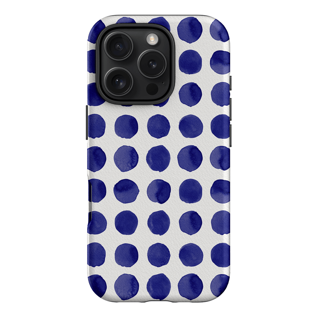 Spots in Blueberry Printed Phone Cases by The Dairy - The Dairy