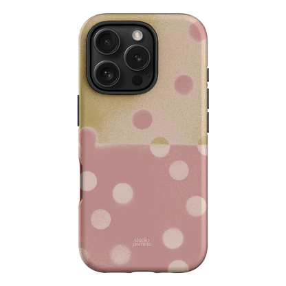 Strawberry Polka Dot Printed Phone Cases iPhone 16 Pro / Armoured by Jasmine Dowling - The Dairy