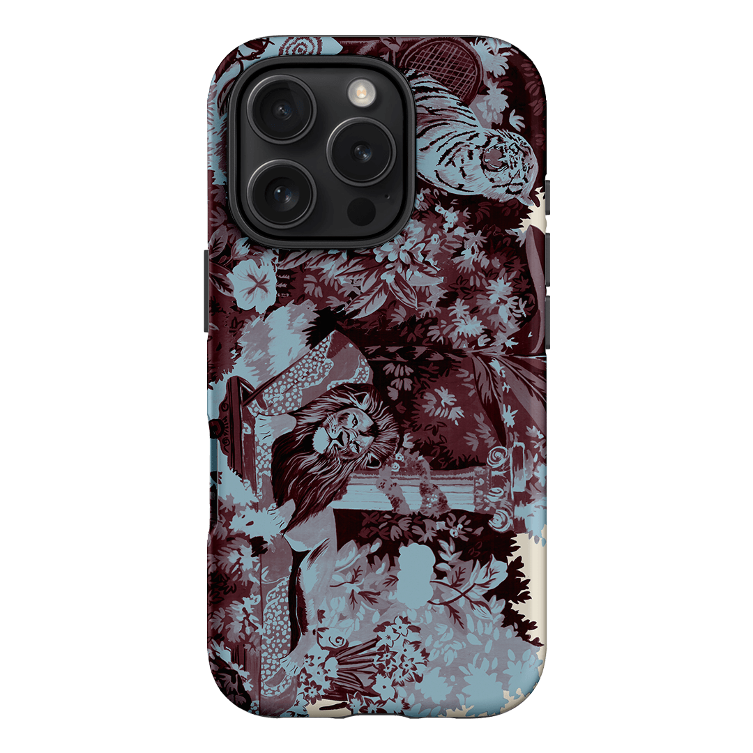 Tippi Blue Printed Phone Cases iPhone 16 Pro / Armoured by Desmond & Dempsey - The Dairy