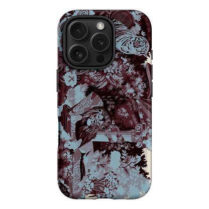 Tippi Blue Printed Phone Cases iPhone 16 Pro / Armoured by Desmond & Dempsey - The Dairy
