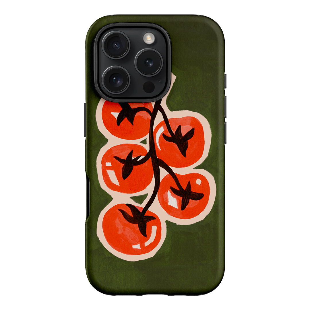 Tomatoes Printed Phone Cases iPhone 16 Pro / Armoured by Studio Bon - The Dairy