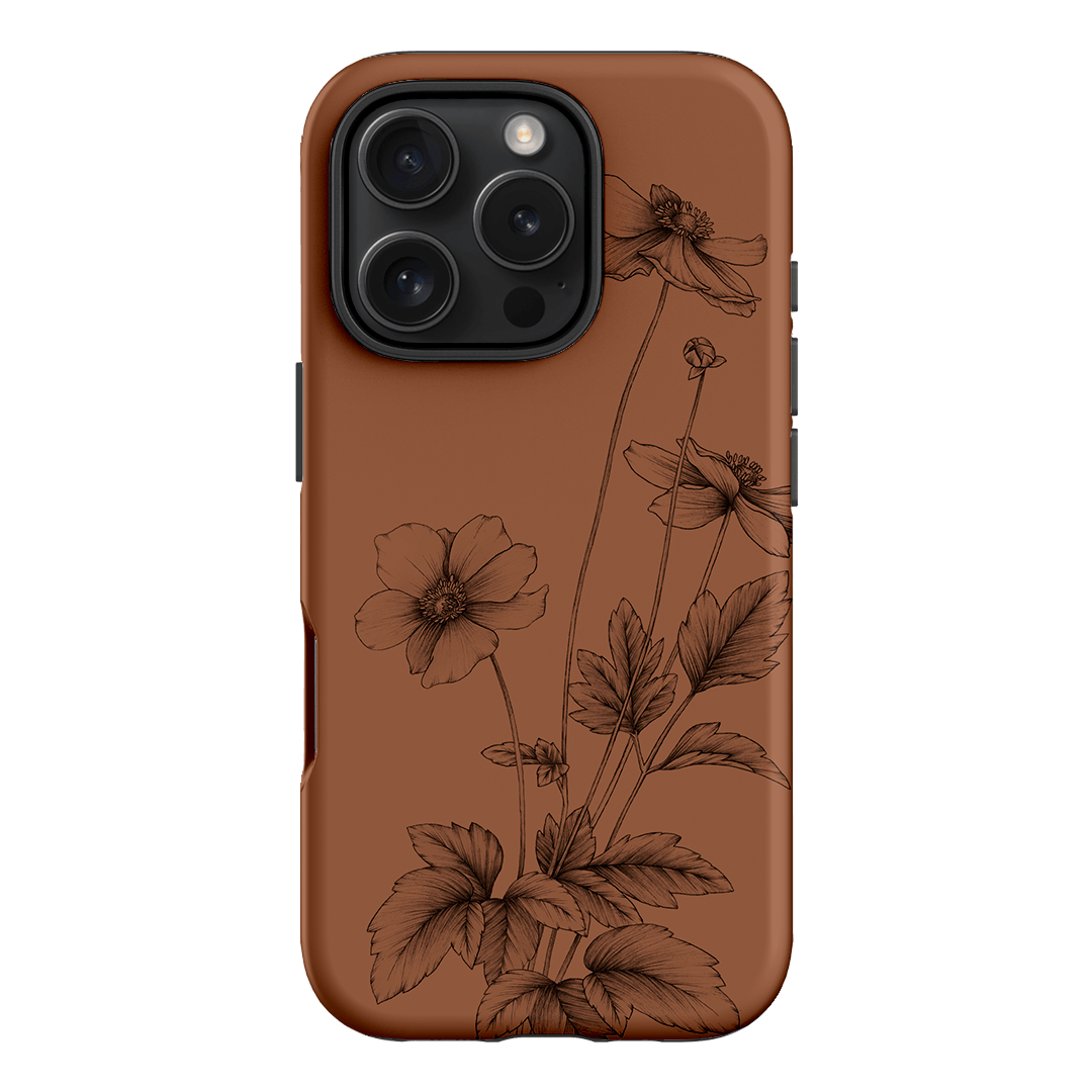 Windflowers Study Printed Phone Cases iPhone 16 Pro / Armoured by Typoflora - The Dairy