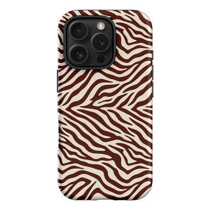 Zebra Toast Printed Phone Cases iPhone 16 Pro / Armoured by The Dairy - The Dairy