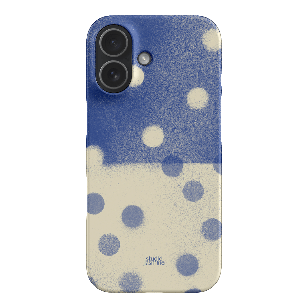 Bleu Polka Dot Printed Phone Cases iPhone 17 / Snap by Jasmine Dowling - The Dairy